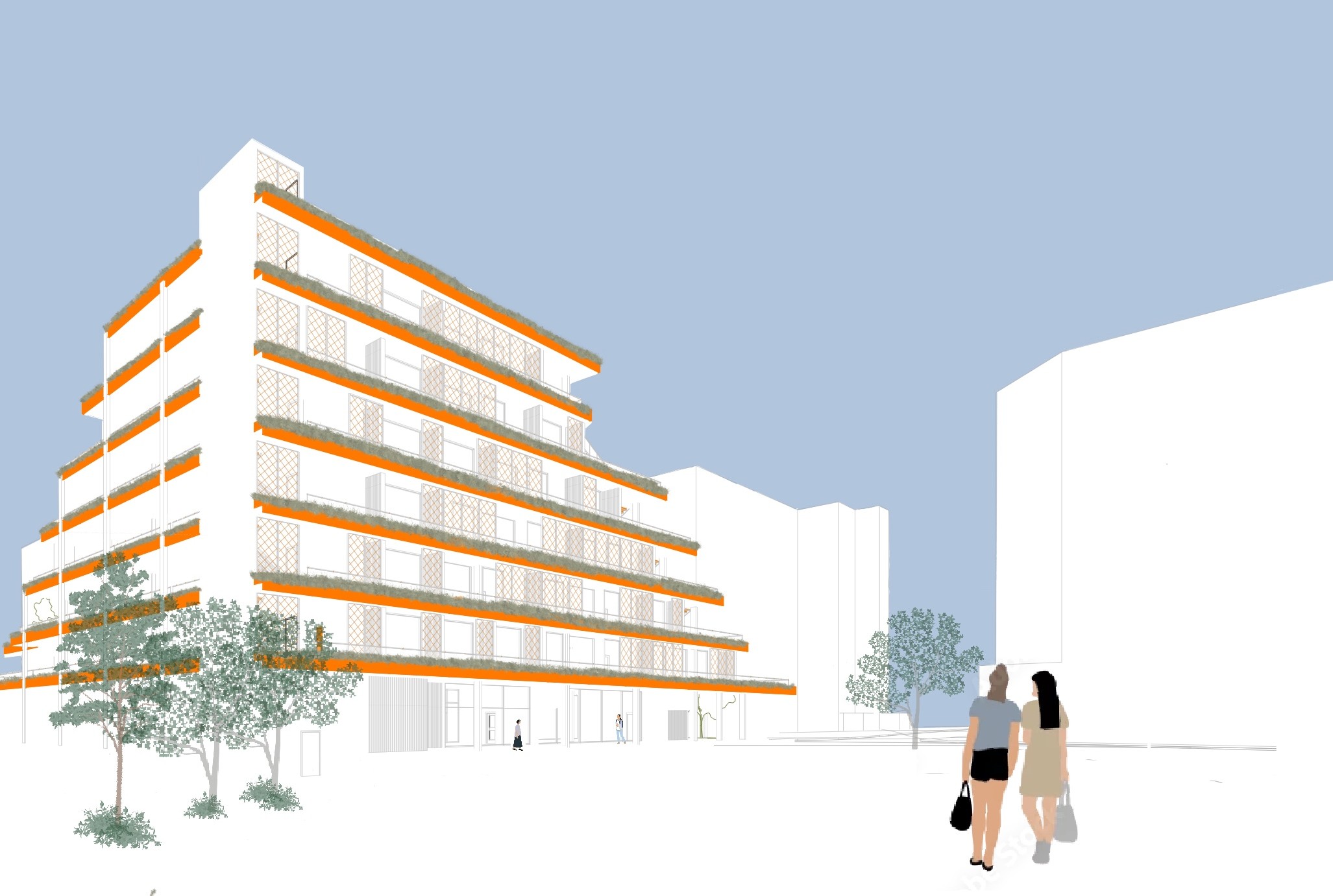 Healing Haven – Exterior Rendering