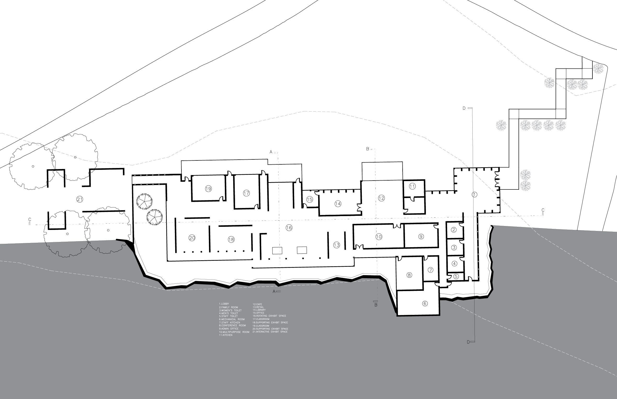Reflective Passages – Floor Plan