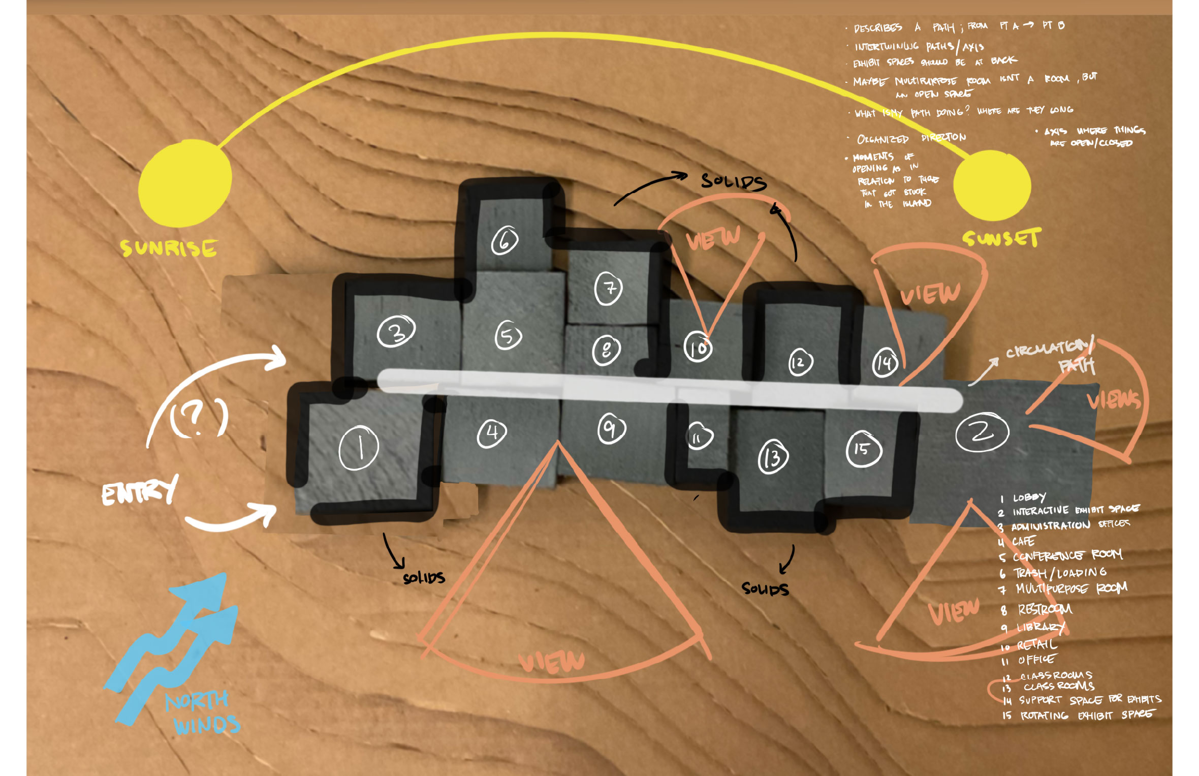 Reflective Passages – Spatial Development 03