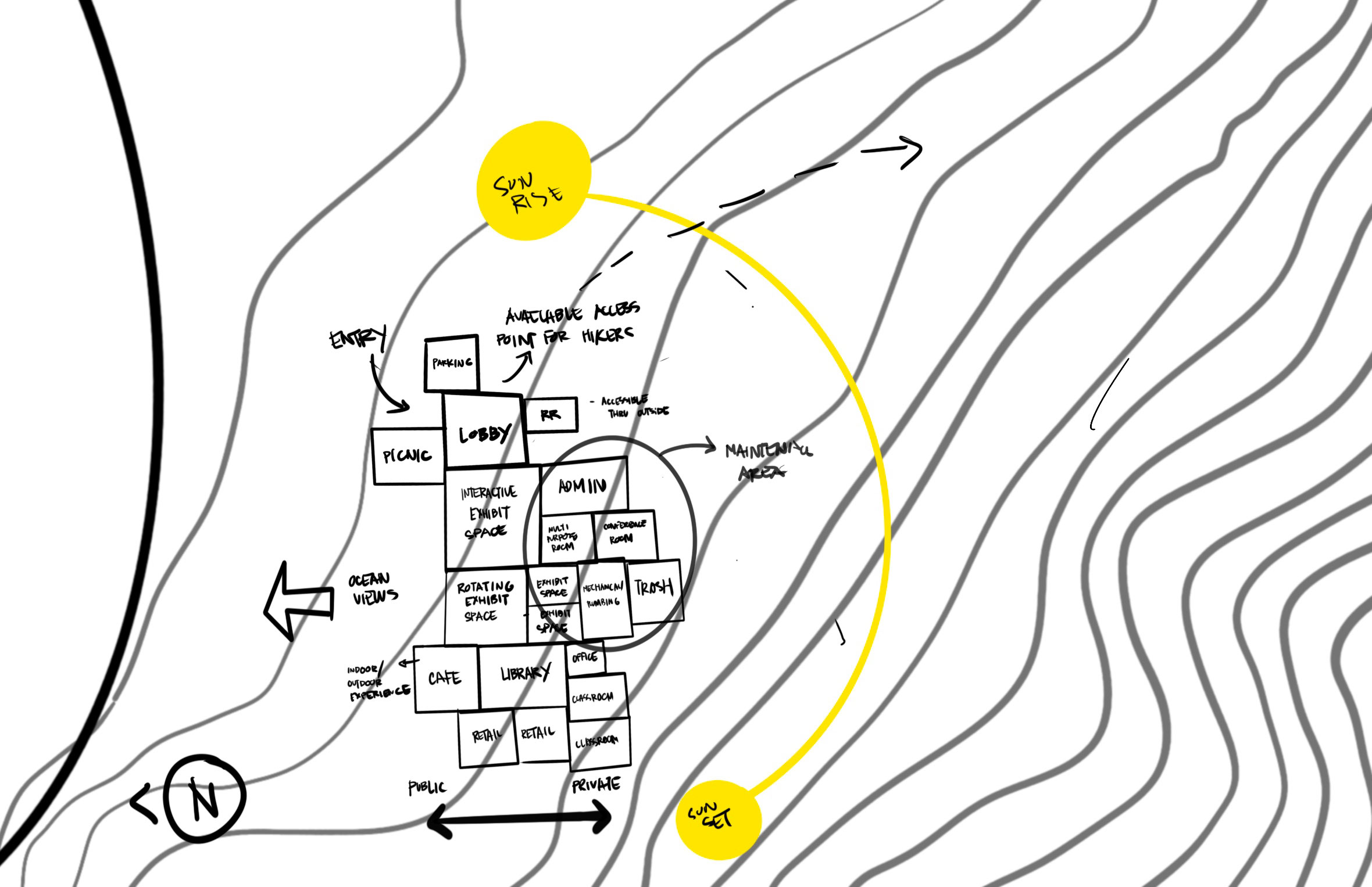 Reflective Passages – Spatial Development 04