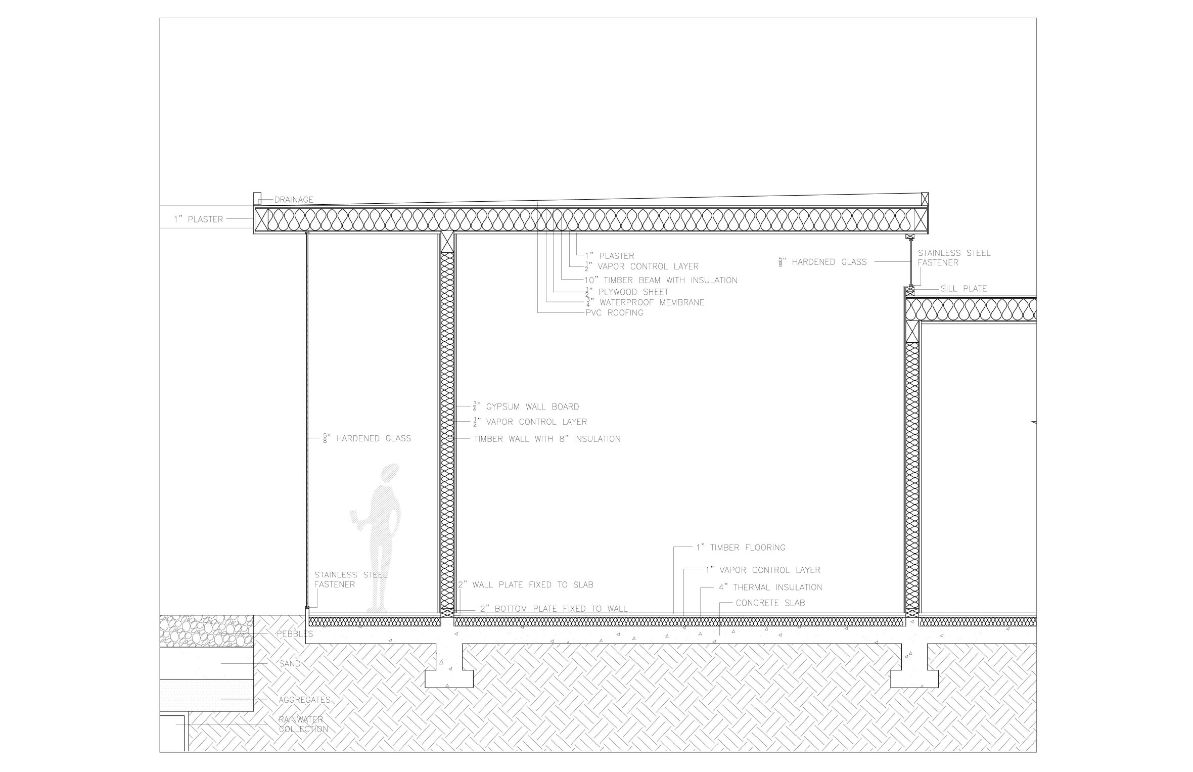 Reflective Passages – Wall Section
