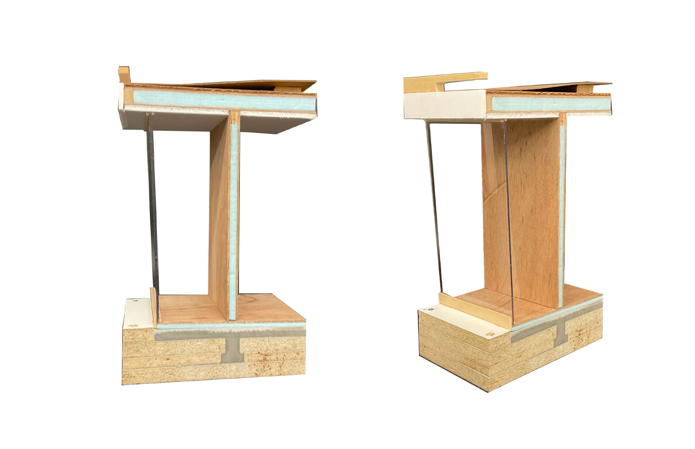 Reflective Passages – Wall Section Model